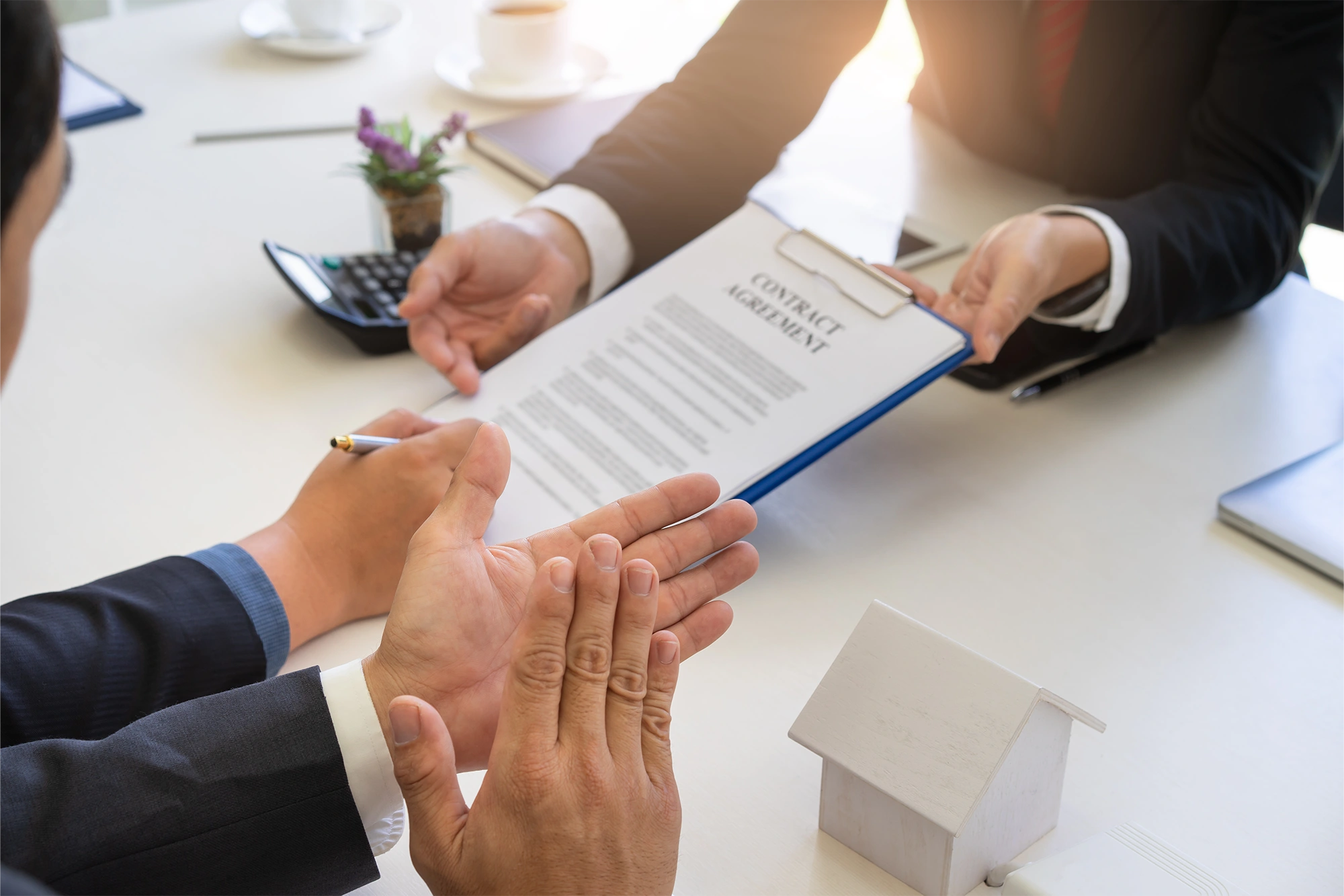 Temporary & contract staffing team on an Edmonton worksite
